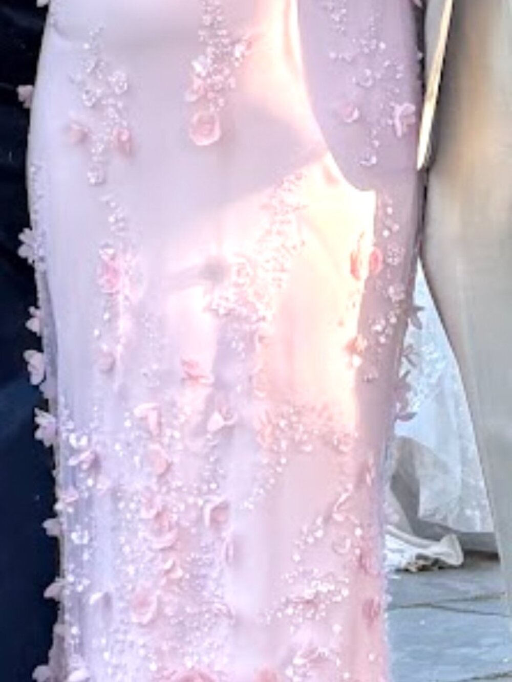 Oh Polly Pink Vasanta Embellished Dress - Picture 3 of 6